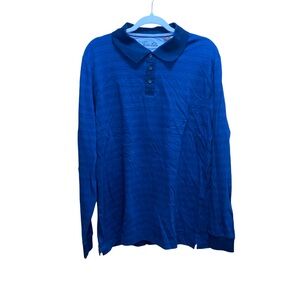 Tasso Elba Men's Blue Polo Shirt Mens XL